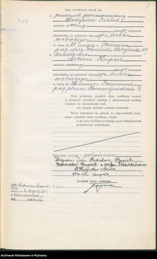 Obraz 7 z jednostki "Księga miejscowa małżeństw tom II [Rejestr główny małżeństw]"