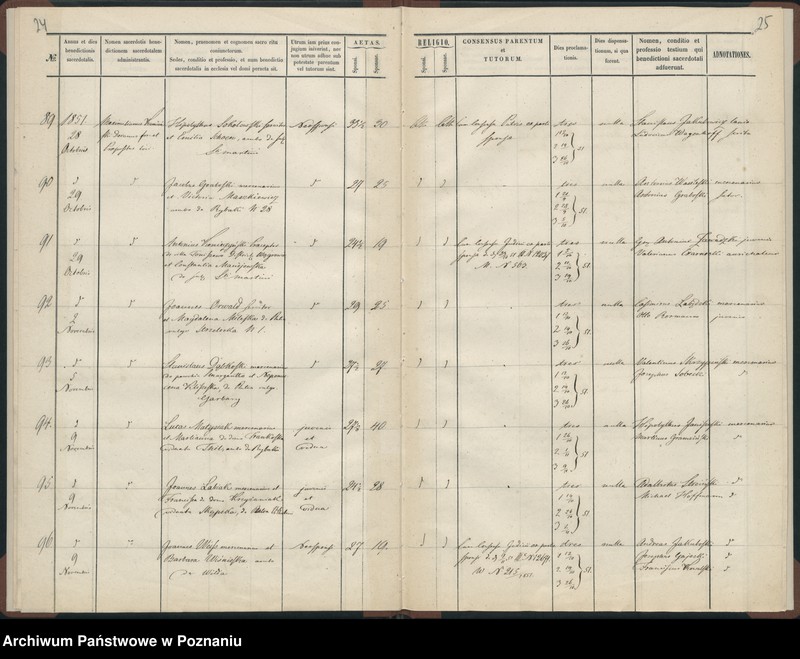 Obraz 15 z jednostki "Księga małżeństw"