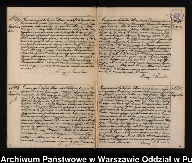 image.from.unit.number "Akta urodzeń, małżeństw i zgonów"