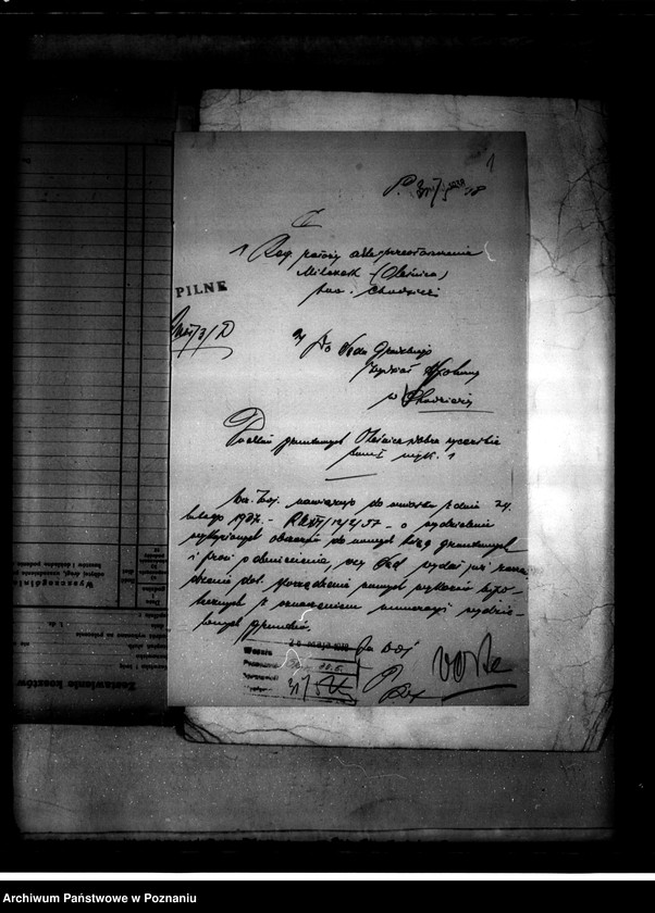 Obraz 5 z jednostki "Sprawy przewłaszczeniowe majątku Milczek-Oleśnica powiat chodzieski"