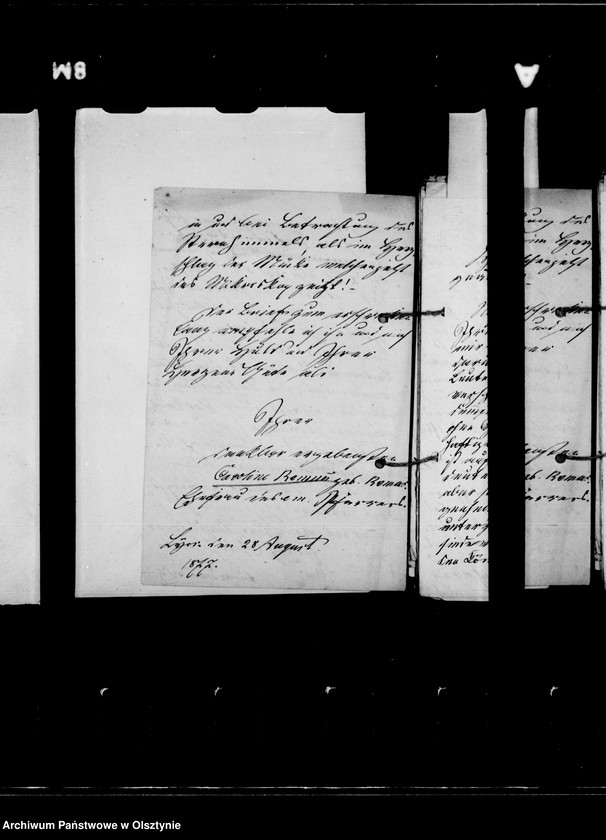 image.from.unit.number "/Briefe der Pfarrersfrau Caroline Remus an die Gräfin Anna Lehndorff/"