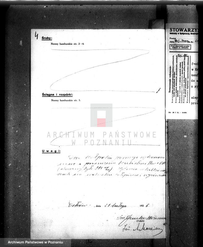 Obraz 8 z jednostki "Fabryka mleka proszkowanego i kondensowanego w Krotoszynie nr woj. kotła 4669"