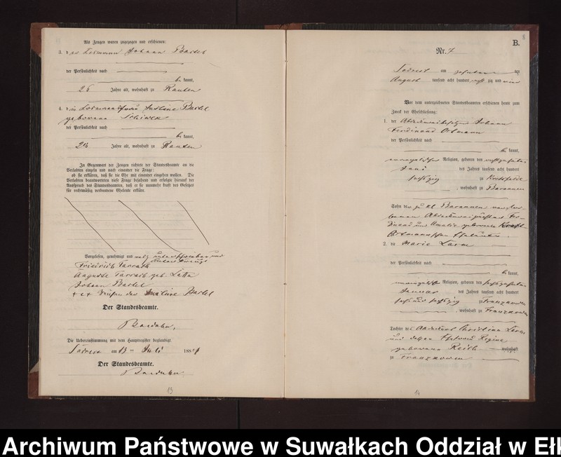 image.from.unit.number "Heiraths-Neben-Register des Preussischen Standes-Amtes Neuhoff Kreis Loetzen"