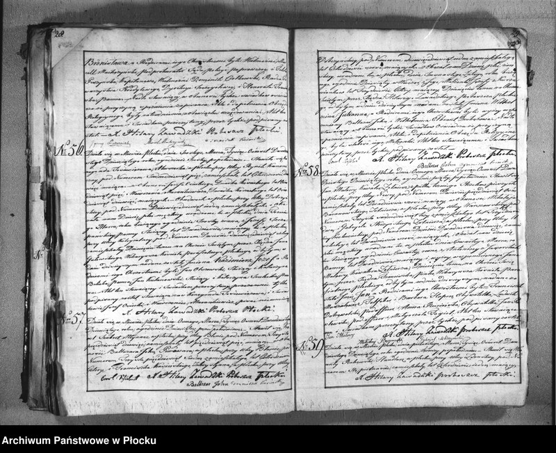 Obraz 17 z jednostki "Akta urodzeń, małżeństw i zgonów"