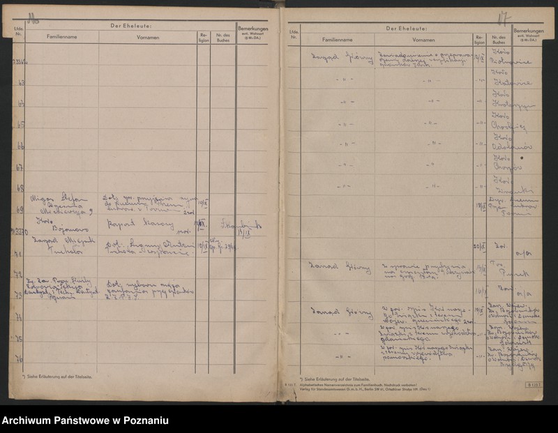 Obraz 11 z jednostki "Ewidencja wydanych [egzemplarzy] Roczników Powstania Wielkopolskiego z 1947 r. oraz dziennik podany Sekretariatu Zarządu Głównego Związku Powstańców Wielkopolskich."