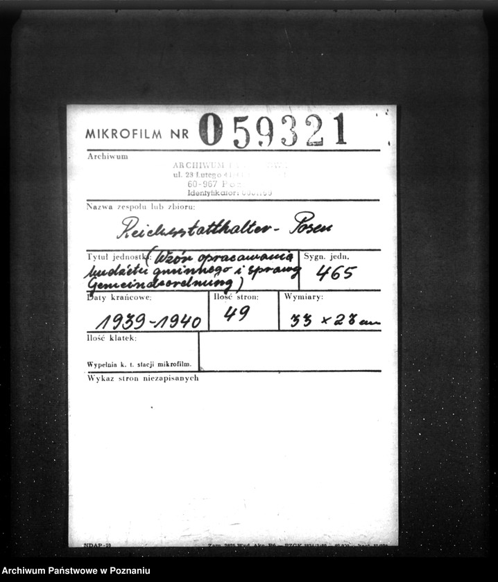 Obraz 2 z jednostki "Wzór opracowania budżetu gminnego i sprawy Gemeindeordnung"