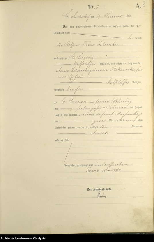 image.from.unit.number "Geburts-Haupt-Register Nr 1 - 77"