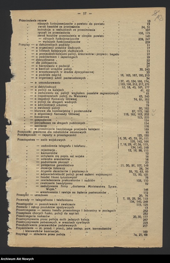 image.from.unit.number "Rozkazy Komendanta Głównego Policji Komunalnej i Milicji Ludowej nr 1-2. Rozkazy Komendanta Głównego Policji Państwowej nr 3-200. Skorowidz do rozkazów Komendanta Głównego Policji Państwowej nr 1-275."