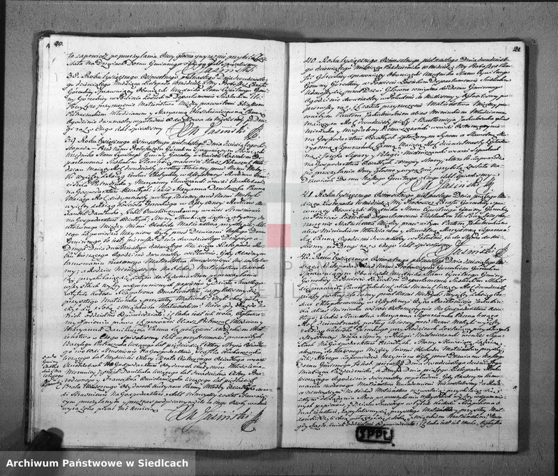 Obraz 13 z jednostki "Akta urodzin, małżeństw, zgonów"