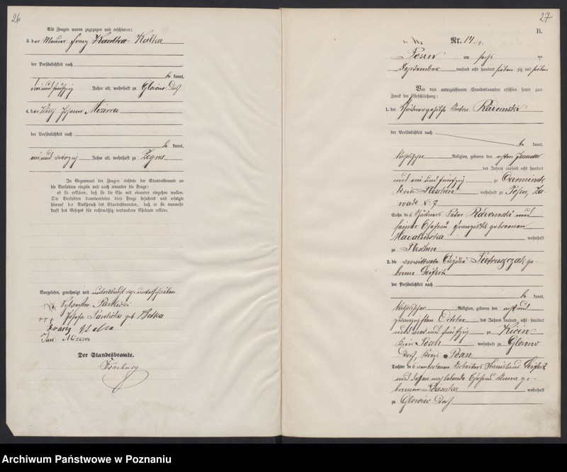 Obraz 16 z jednostki "Księga małżeństw"