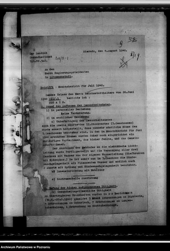 Obraz 14 z jednostki "Arbeitsübersichten der Gesundheitsämter"