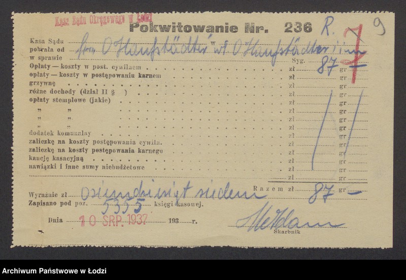 Obraz 11 z jednostki "Osiarz Haufstädter, Moszek Beniamin Zalcman, Zender Kwaśner, Sender Lajb Grinfeld- handel i przemysł drzewny"