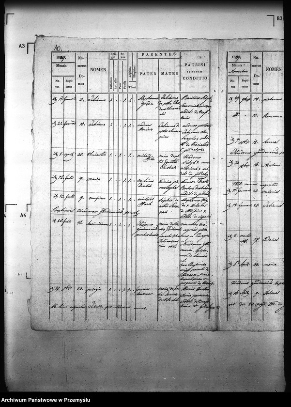 image.from.unit.number "[Kopie ksiąg metrykalnych parafii Pełniatycze z filiami Cząstkowice, Czelatyce, Roźwienica, Rożniatów, Rudołowice, Wola Roźwienicka (dekanat Pruchnik)]"