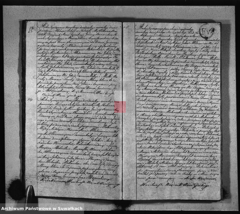 image.from.unit.number "Akta Szlubne Gminy Berznickiey Roku 1824 od 1-go Stycznia do 31 Grudnia"