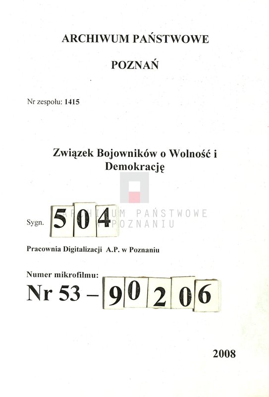 Obraz 1 z jednostki "Ogólne uwagi i spostrzeżenia dotyczące powstania wielkopolskiego."