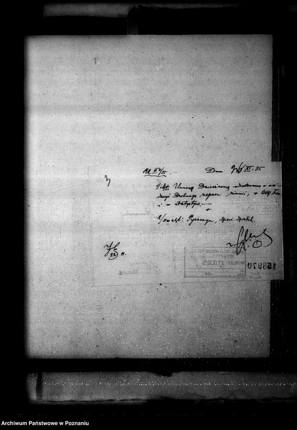 image.from.unit.number "Majętności Pyszczyn powiatu bydgoskiego wydzielenie zastrzeżonych parcel"