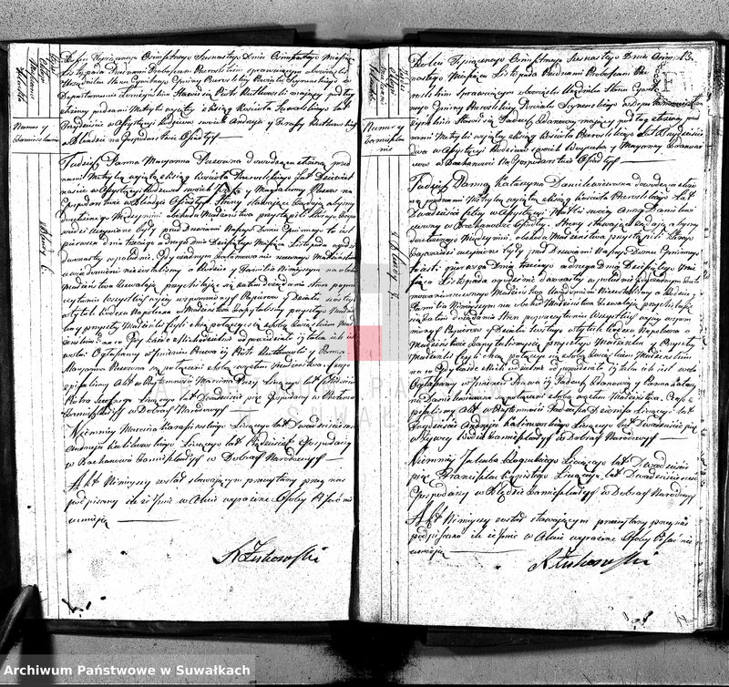 image.from.unit.number "Akta Gminy Przeroslskiey Zaślubionych od Dnia 1- wszego Stycznia Roku 1816"