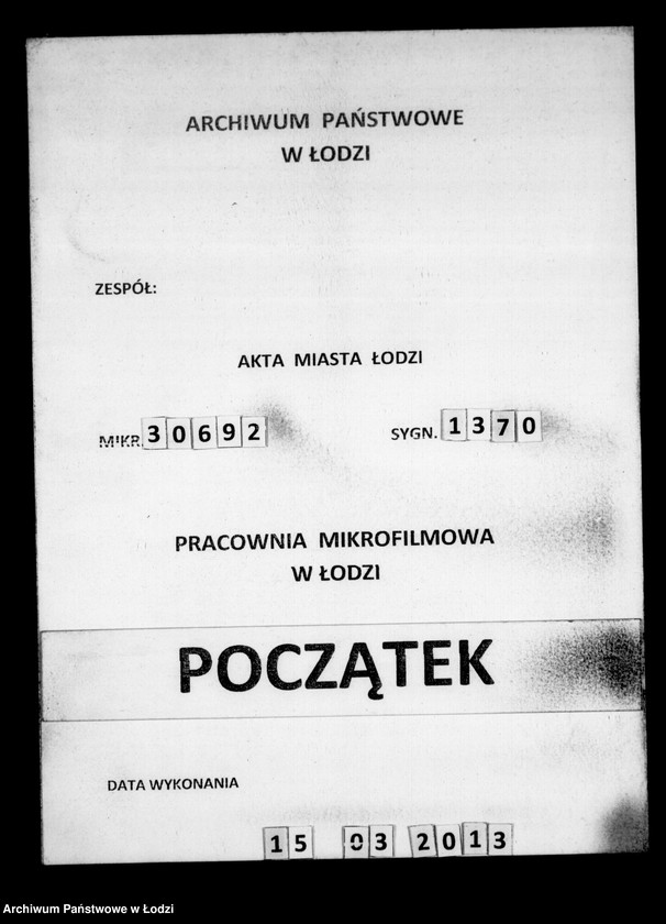Obraz 1 z jednostki "Akta tyczące się ustanowienia opieki nad nieletnimi dziećmi po Emilii z Wangerów Sparwart"