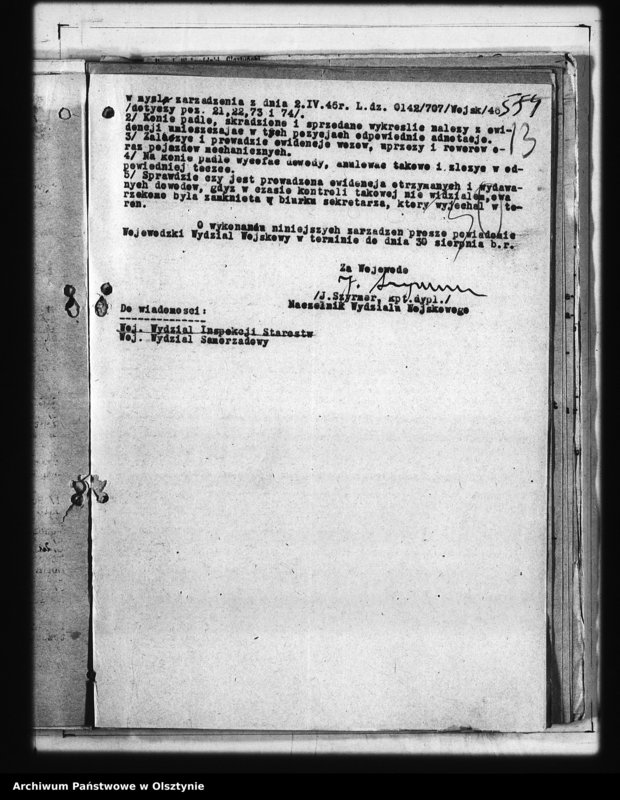 image.from.unit.number "Zarządzenia polustracyjne wydz. Wojskowych"