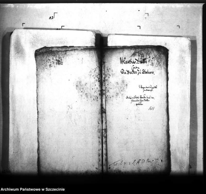 Obraz 11 z jednostki "Privilegien, Konzessionen und Zunftrollen der Bäcker zu Gollnow"