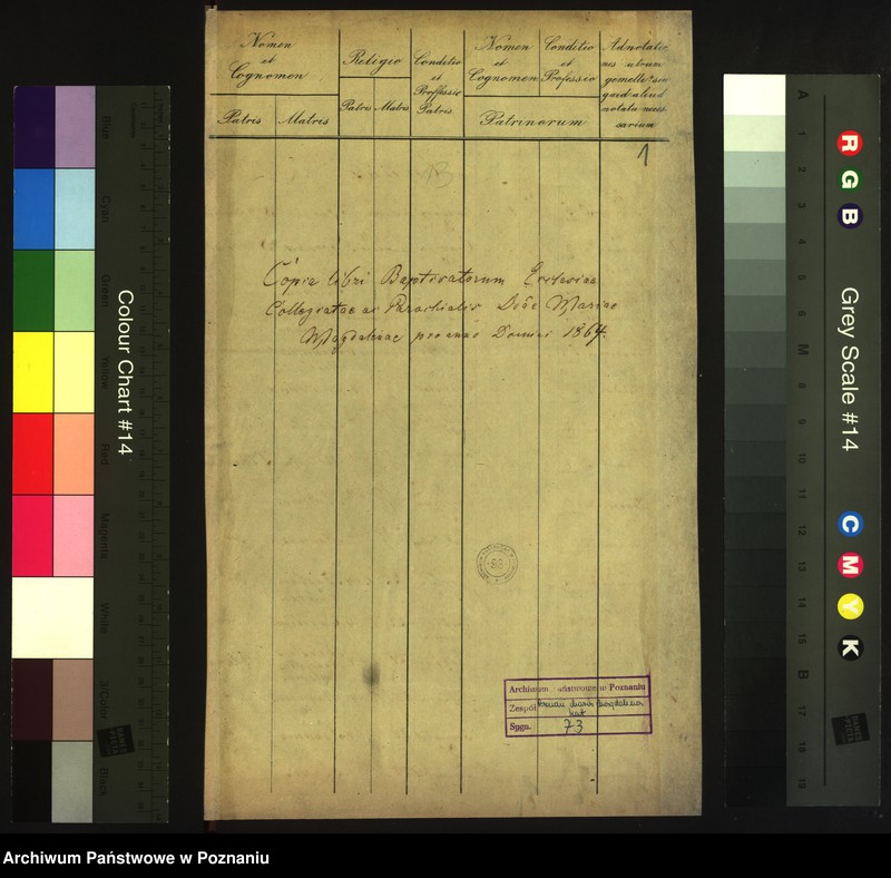 Obraz 3 z jednostki "Księga urodzin"