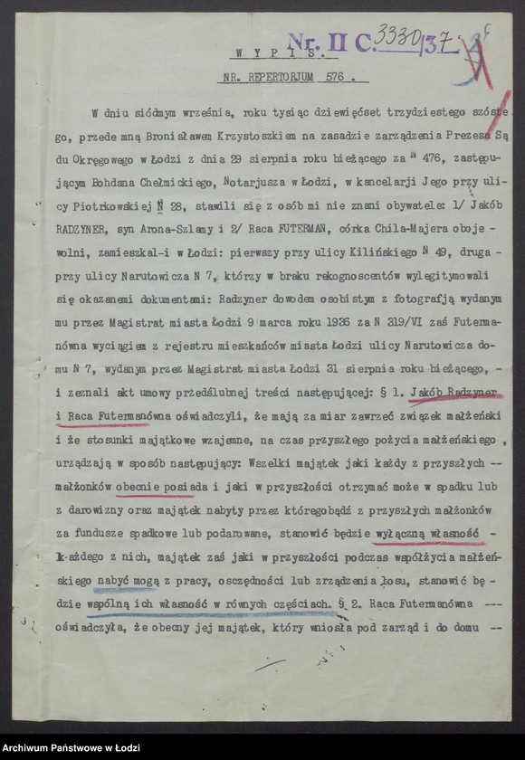 Obraz 8 z jednostki "Jakub Radzyner – sprzedaż przędzy lnianej i bawełnianej"