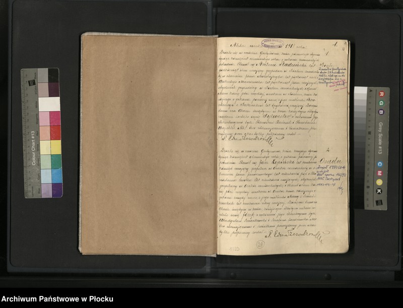 Obraz 3 z jednostki "Akta urodzeń, małżeństw i zgonów"