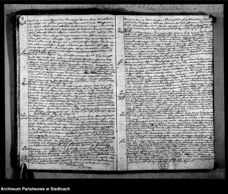 Obraz z jednostki "Akta urodzeń, małżeństw, zgonów"