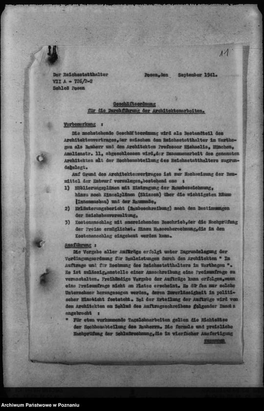 Obraz 15 z jednostki "Schloss Posen - przebudowa"