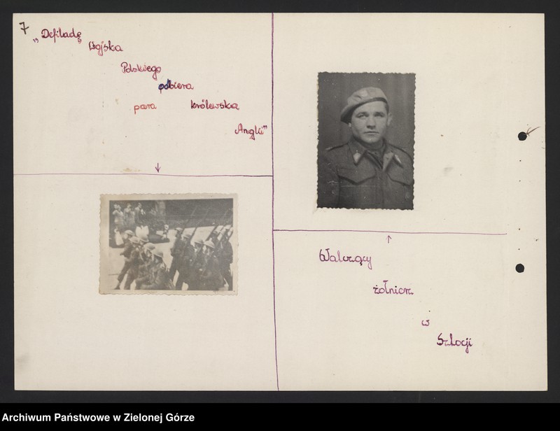 Obraz 18 z jednostki "Tomoń Jan,Trzewialski K. - prace na konkurs: Polskie Siły Zbrojne na zachodzie, wspomnienia z lat 1939-1945"