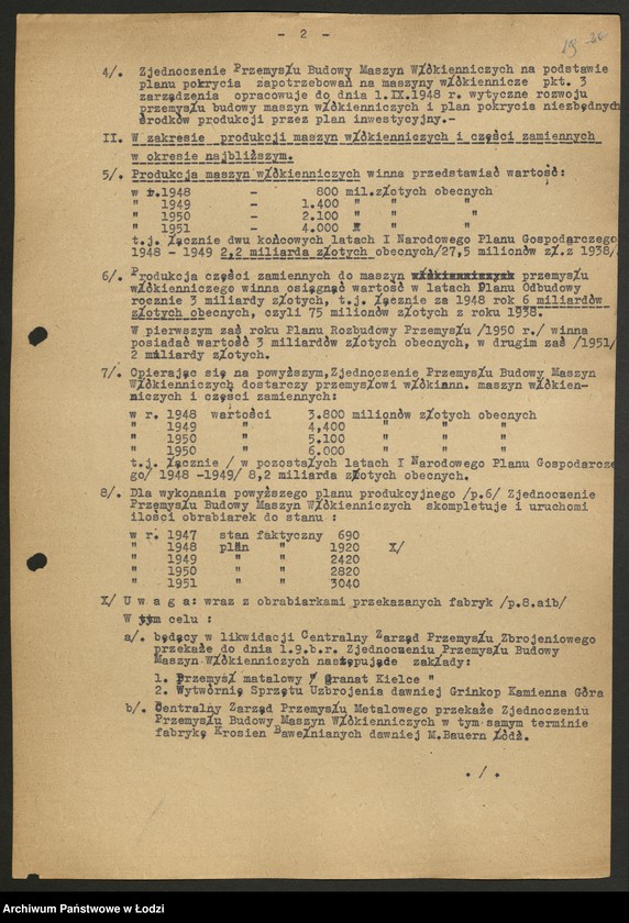 Obraz 20 z jednostki "Ministerstwo Przemysłu i Handlu; instrukcje i okólniki"