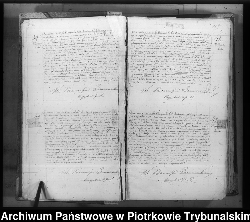 Obraz 15 z jednostki "[Księga duplikat aktów urodzonych, zaślubionych i zmarłych]"