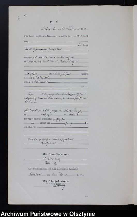image.from.unit.number "Sterbe-Neben-Register Nr 1 - 47"
