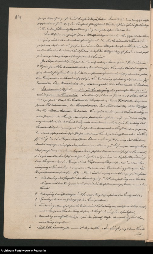 Obraz 18 z jednostki "A. betr. die polnische Emigration"