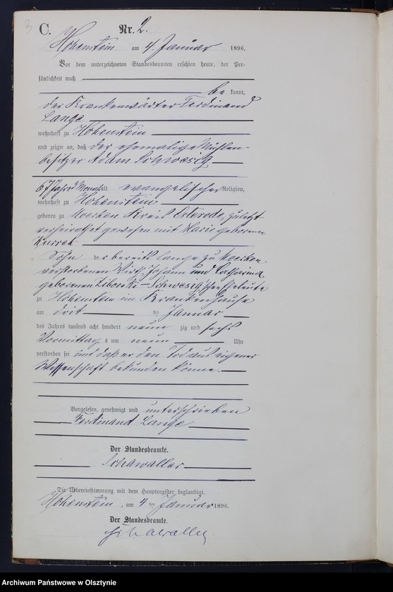 image.from.unit.number "Sterbe-Neben-Register Nr 1 - 72"