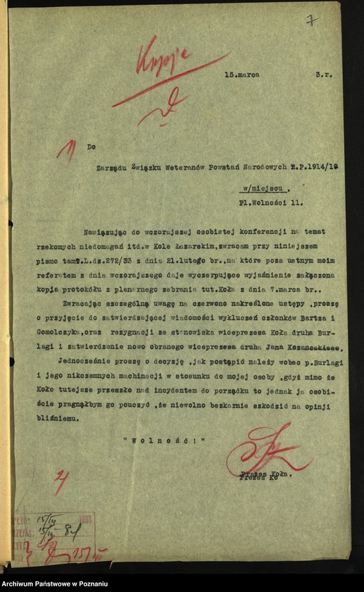 image.from.unit.number "Stefan Szykowny [korespondencja związana z jego działalnością]"
