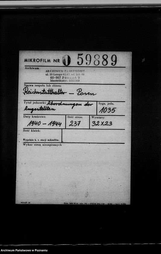 Obraz 2 z jednostki "Abordnungen der Angstellten"