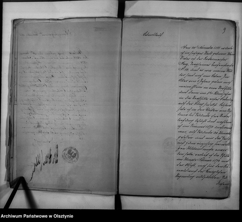 image.from.unit.number "Regierungs-Hauptkassen-Assistent den Penz [Richard] 1. Juli 1893 Reg.[ierungs] Hauptkassen-Buchhalter Rechnungsrat"