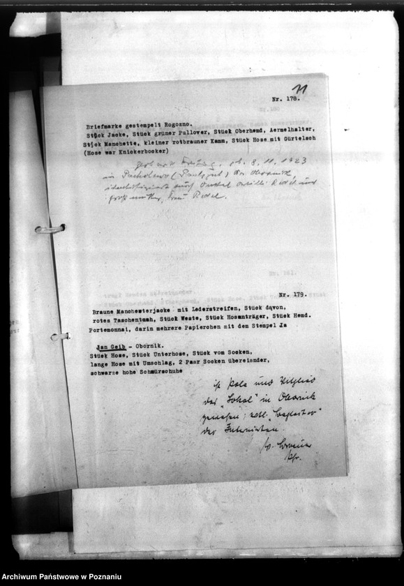 Obraz 15 z jednostki "Ausstellung von Stoffproten in Obornik (Oborniki) usw."