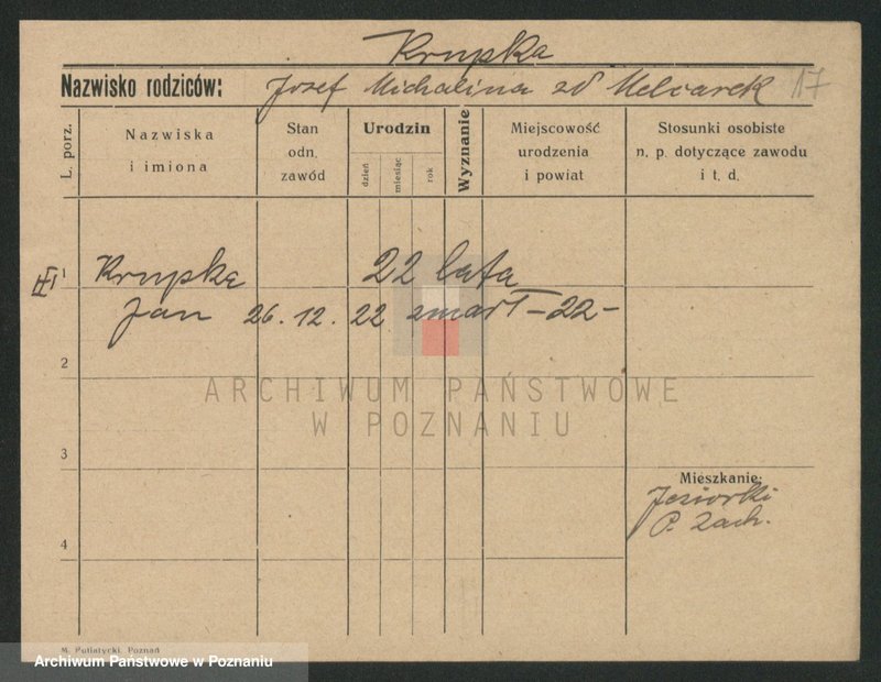image.from.unit.number "Krupczyńska - Kruszyński"