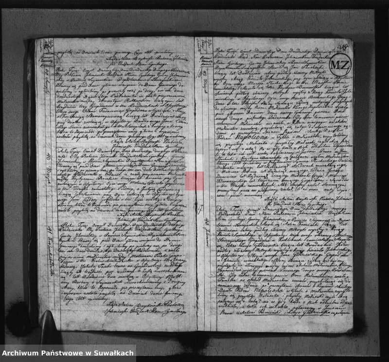 image.from.unit.number "Akta Małżeństwa Gminy Jeleniewskiey Na Rok 1809/10 od 1-o Maja"