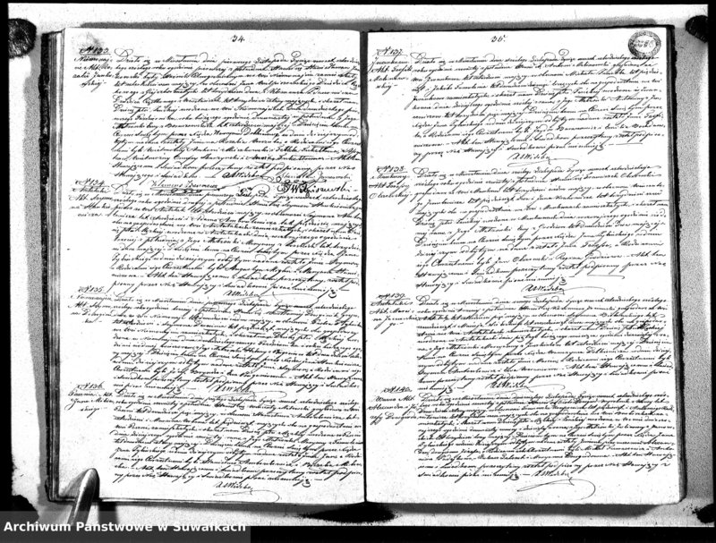 image.from.unit.number "Księga Duplikat Aktów Urodzonych, Umarłych i Zaślubionych sporządzony na Rok 1846 Mirosław"