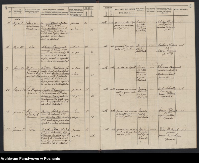 Obraz 7 z jednostki "Księga małżeństw"