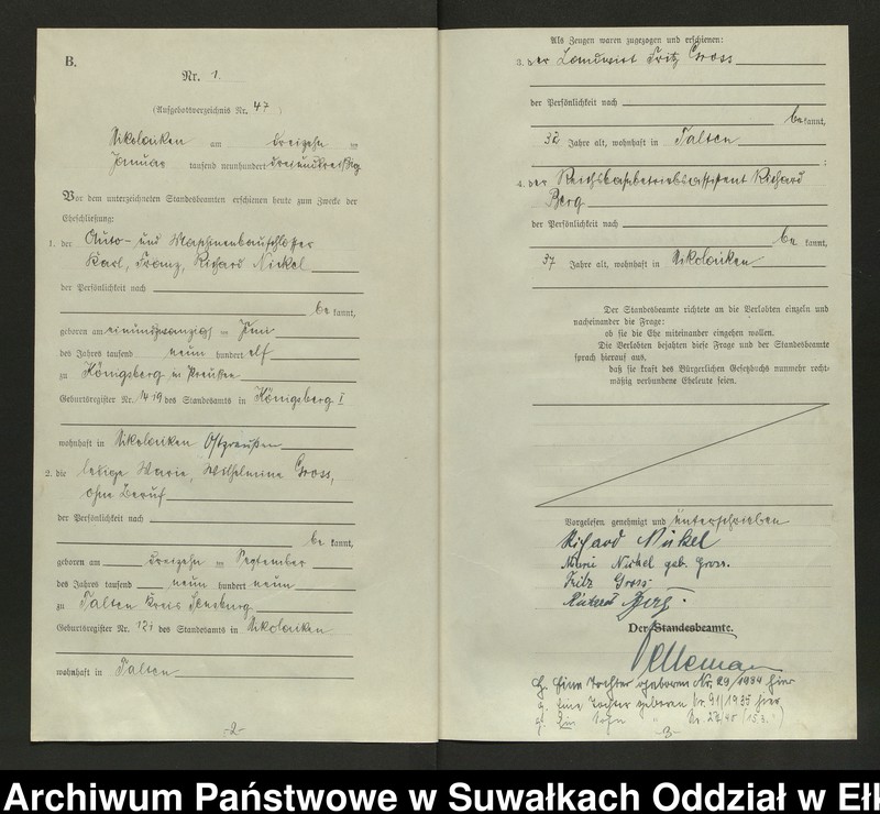 image.from.unit.number "Heirats=Haupt=Register des Königlichen Preussischen Standes-Amtes Nikolaiken Kreis Sensburg"