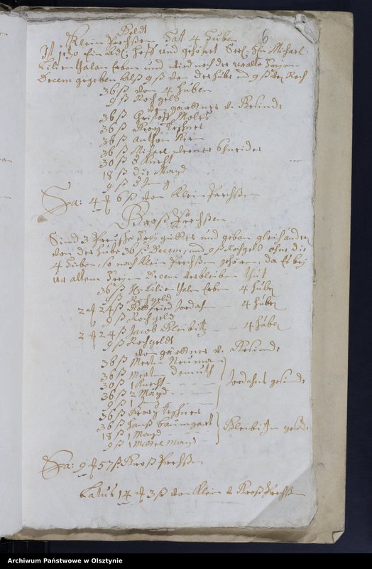 image.from.unit.number "Kirchen Rechnung des Kirchspiels Herzogswalde"