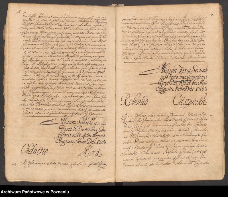 Obraz 12 z jednostki "Acta consularis officii civitatis Posnaniae."