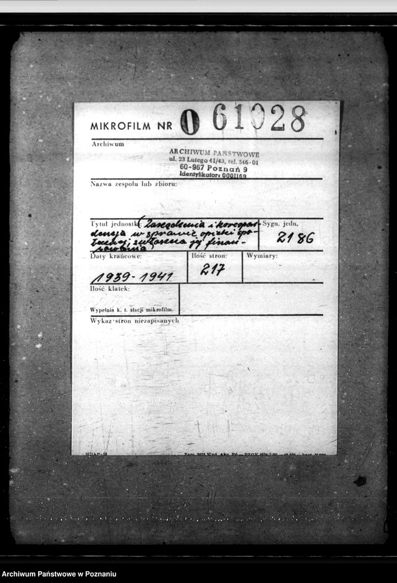 Obraz 2 z jednostki "Zarządzenia i korespondencja w sprawie opieki społecznej, zwłaszcza jej finansowania"