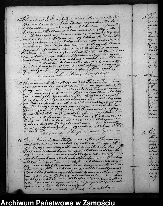 Obraz 7 z jednostki "Akta urodzeń, małżeństw, zgonów"