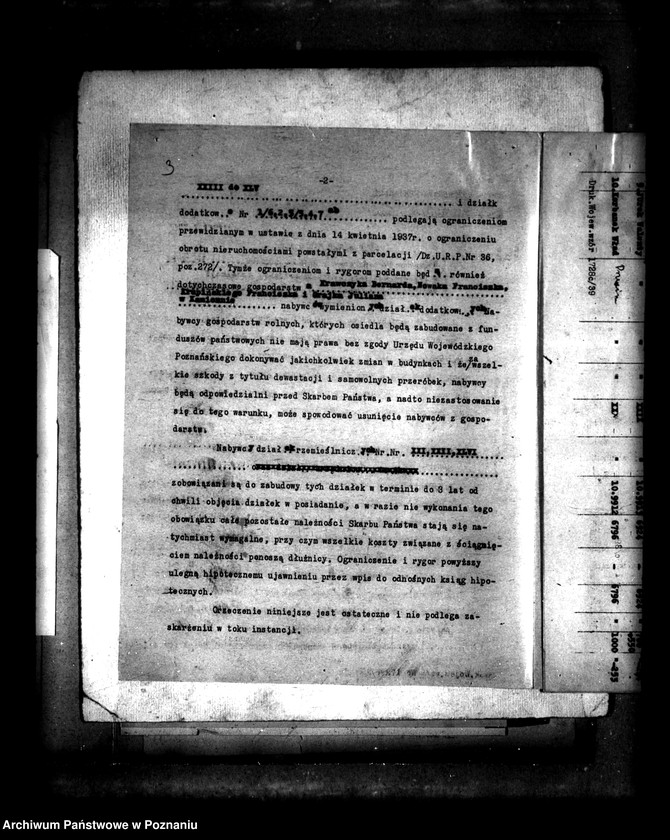 Obraz 8 z jednostki "/Majątek Prusim-Rozbitek powiatu międzychodzkiego sprawy parcelacyjne"