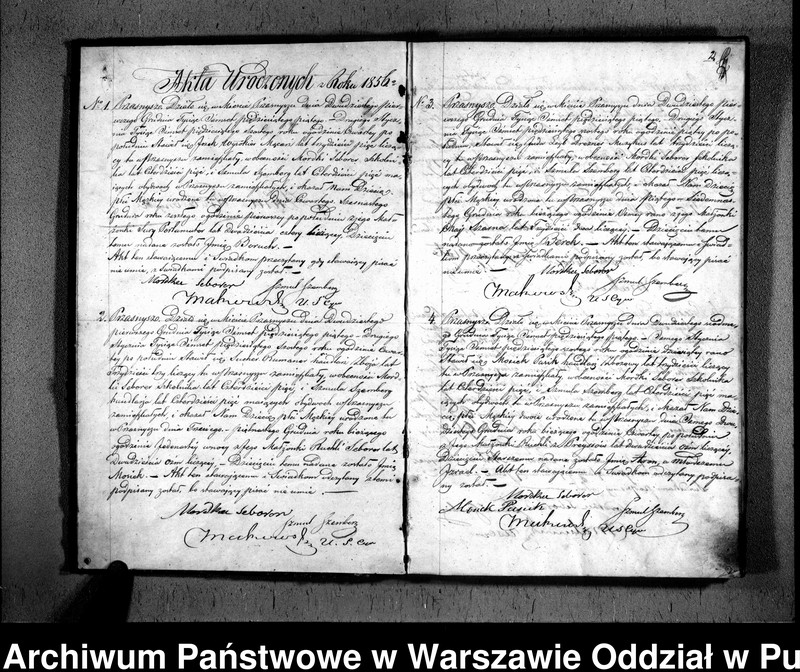image.from.unit.number "Akta urodzeń, małżeństw i zgonów"